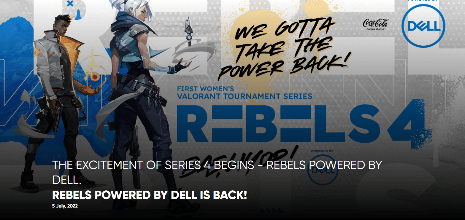 REBELS POWERED BY DELL IS BACK WITH SERIES 4 EXCITEMENT!